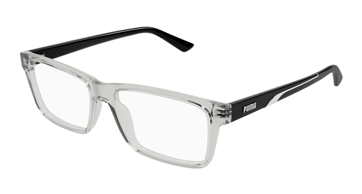 Puma PU0471O Eyeglasses - Crystal / Transparent (005)