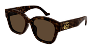 Gucci GG1550SK Sunglasses - Havana / Brown (002)