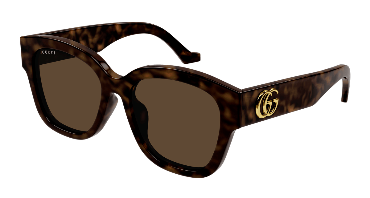 Gucci GG1550SK Sunglasses - Havana / Brown (002)