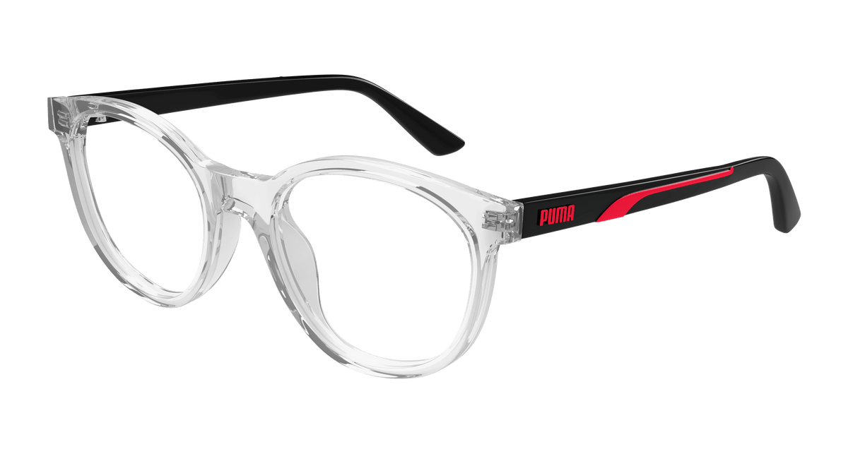 Puma PJ0078O Eyeglasses - Crystal / Transparent (003)