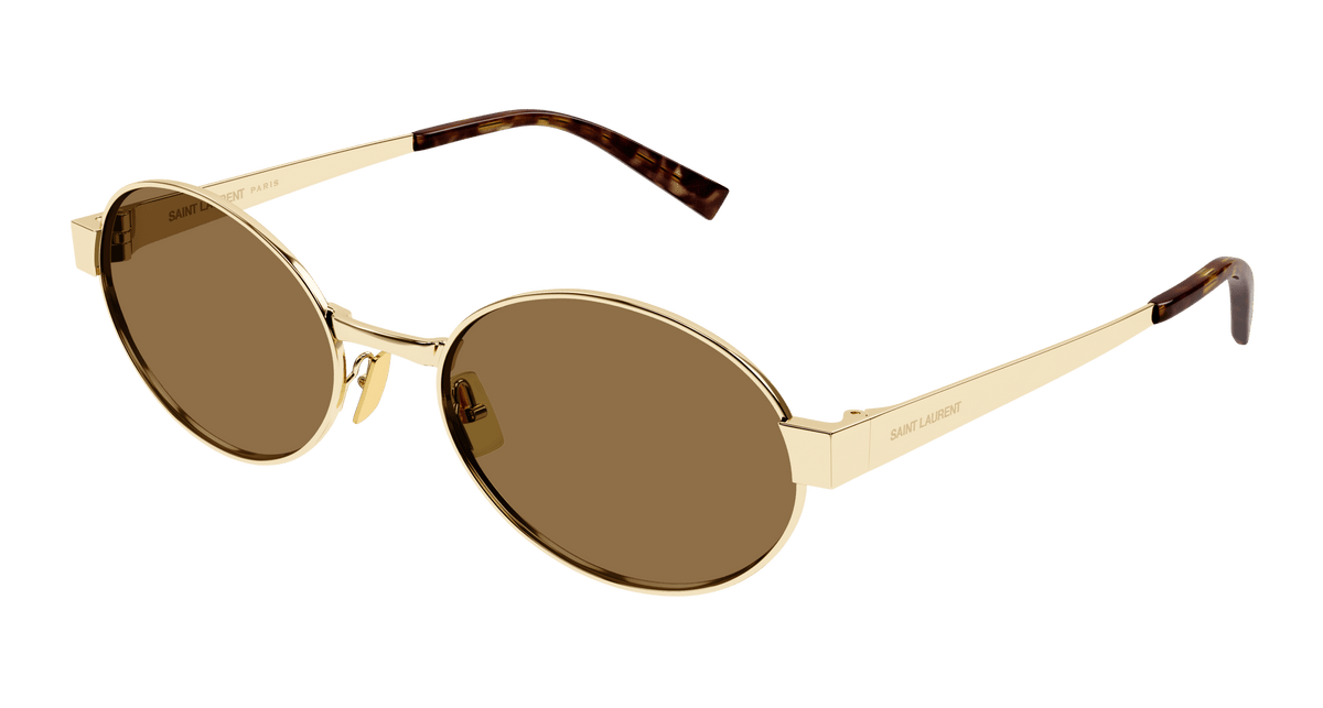 Saint Laurent SL 692 Sunglasses - Gold / Brown (004)