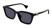 Gucci GG1596SK Sunglasses - Black / Grey (001)