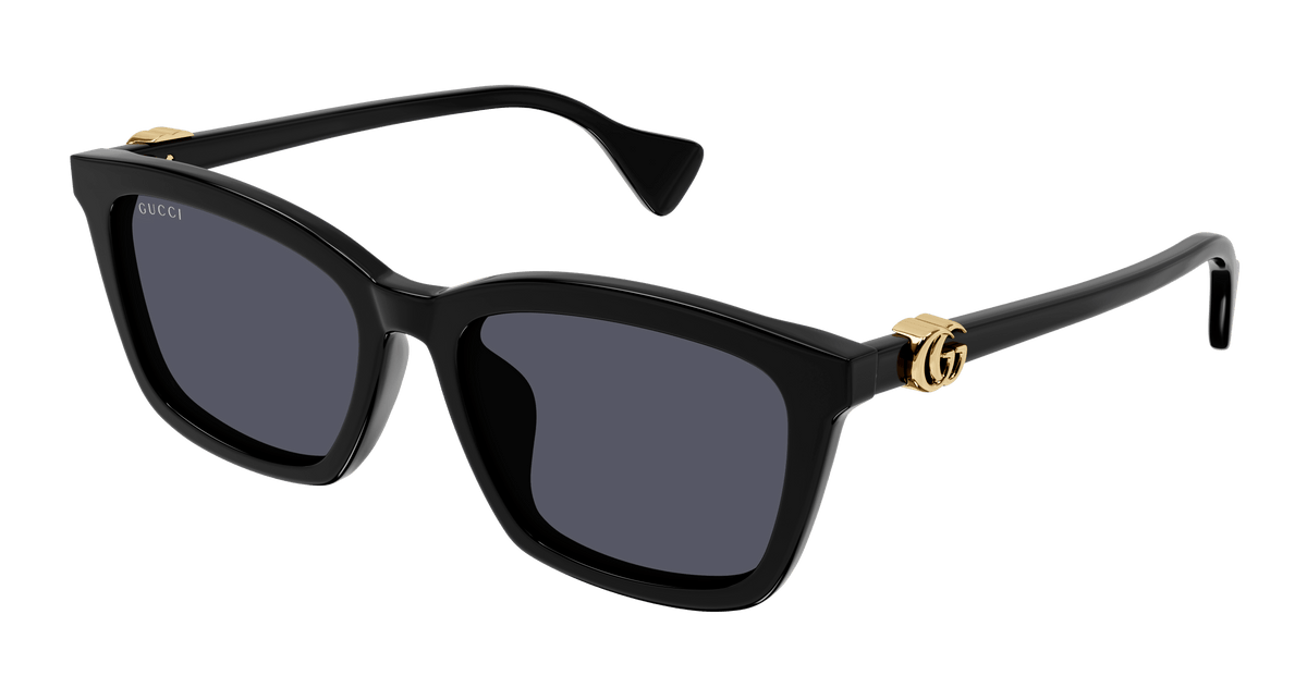 Gucci GG1596SK Sunglasses - Black / Grey (001)
