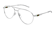 Gucci GG1679O Eyeglasses - Silver / Transparent (001)