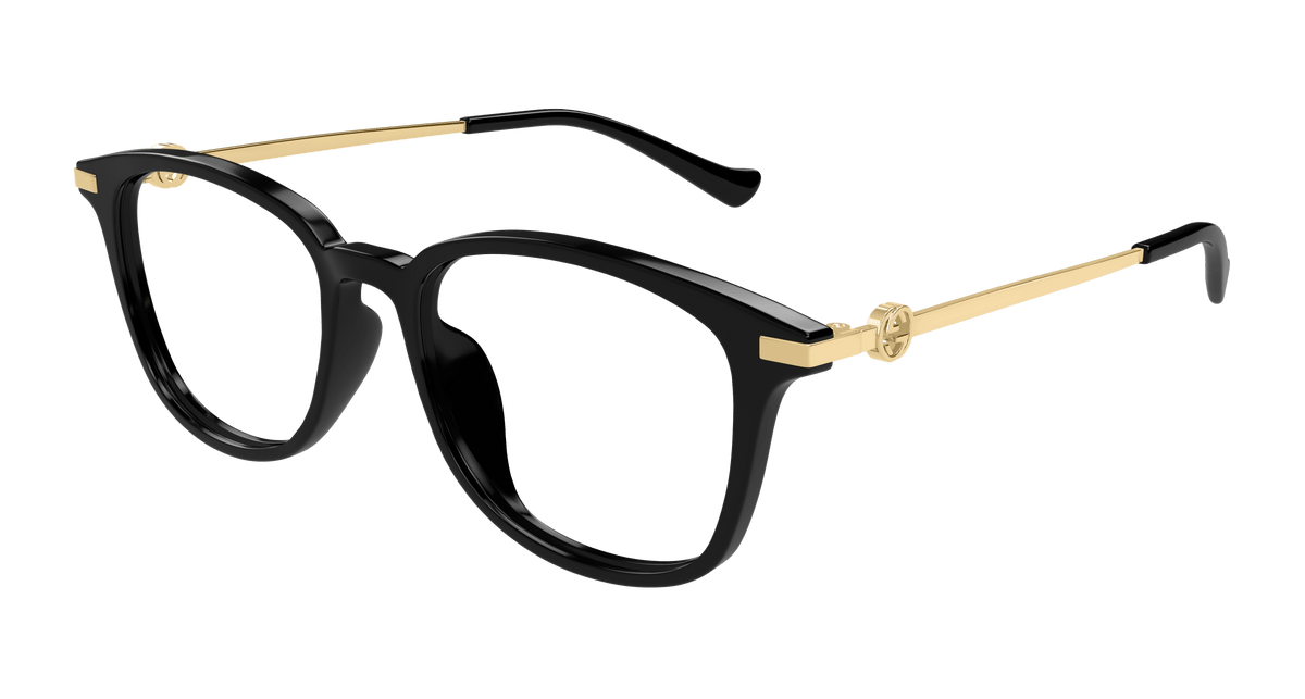 Gucci GG1745OA Eyeglasses - Black / Transparent (001)