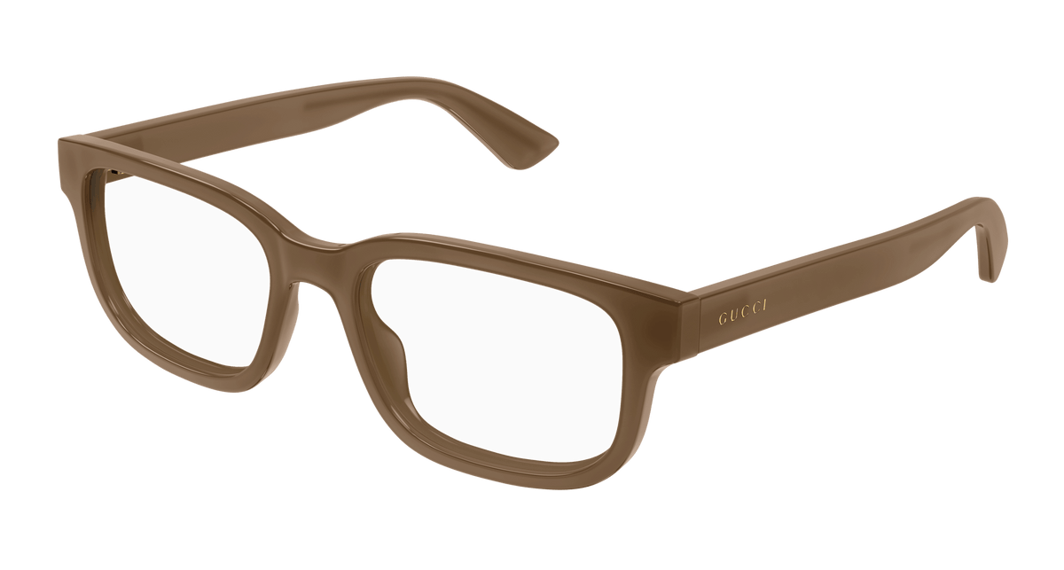 Gucci GG1584O Eyeglasses - Brown / Transparent (004)