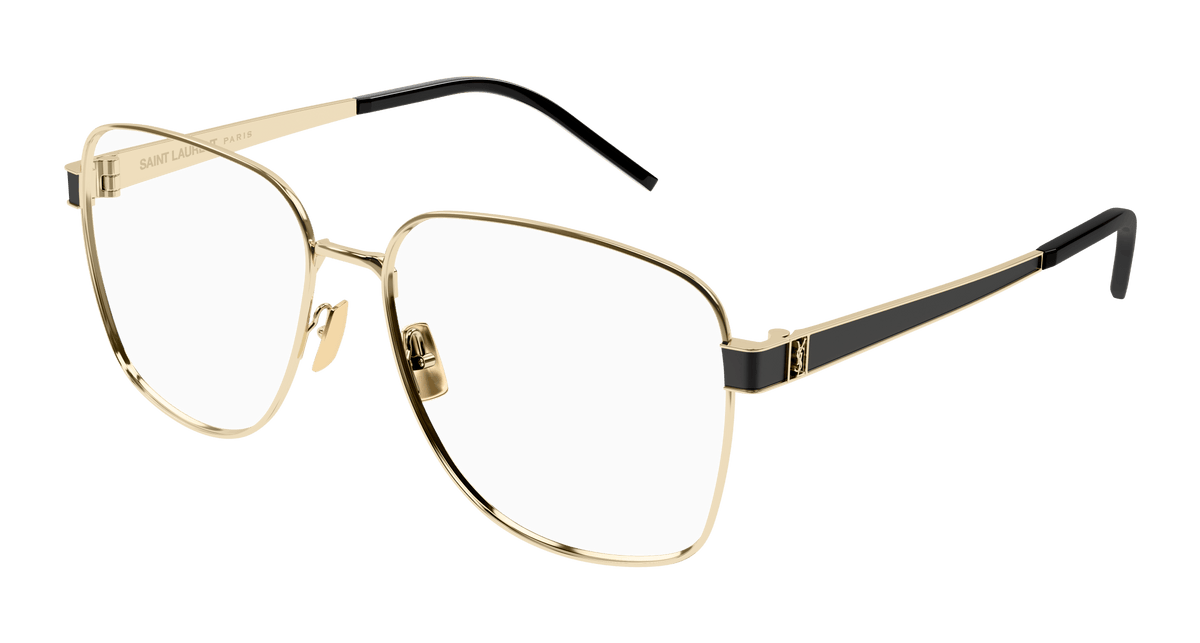 Saint Laurent SL M134 Eyeglasses - Gold / Transparent (003)