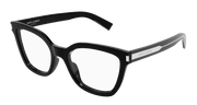 Saint Laurent SL 748 Eyeglasses - Black / Transparent (001)