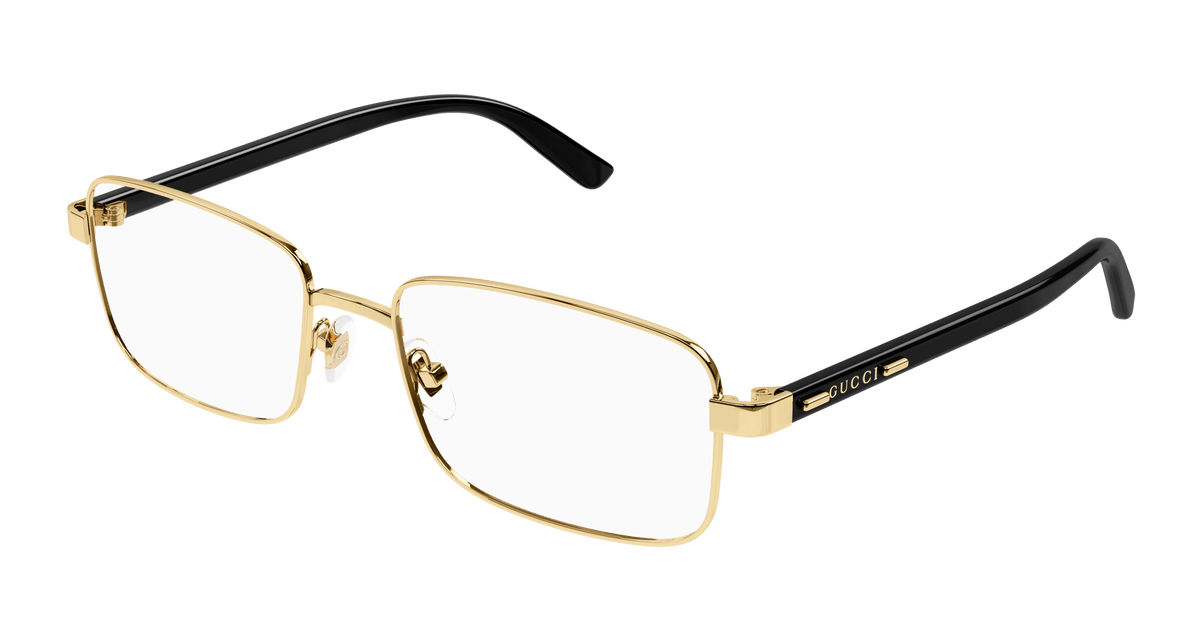 Gucci GG1586O Eyeglasses - Gold / Transparent (004)