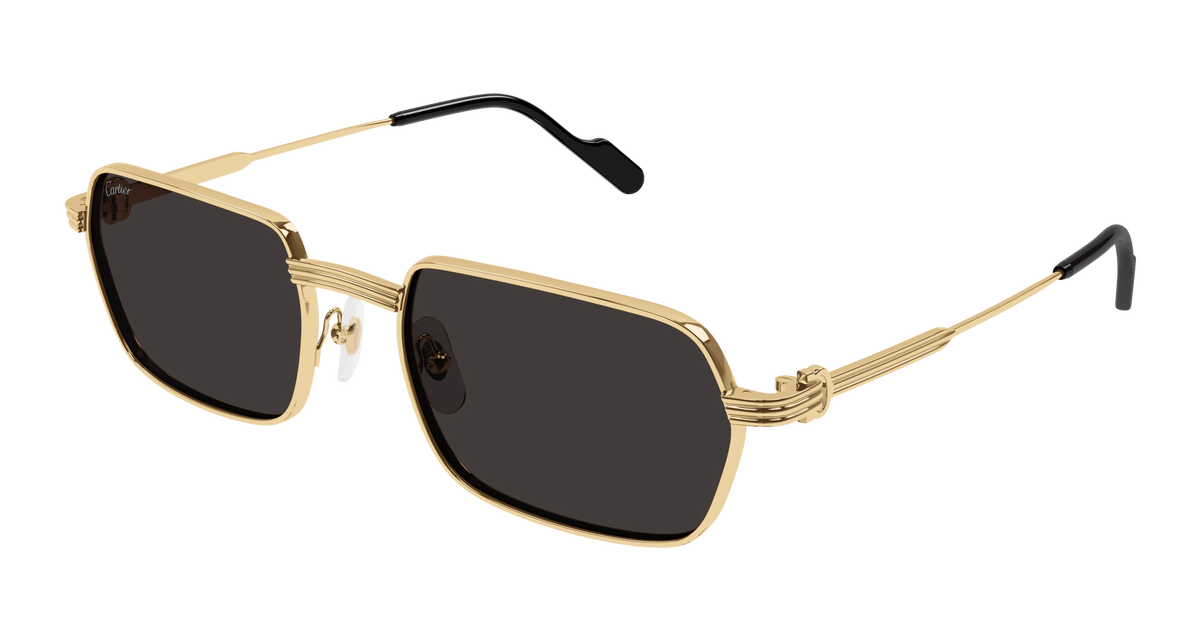 Cartier CT0463S Sunglasses - Gold / Grey (001)