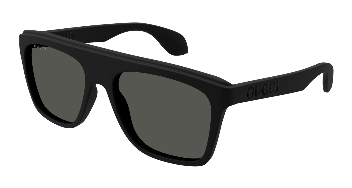 Gucci GG1570S Sunglasses - Black / Grey (001)