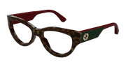 Gucci GG1665O Eyeglasses - Havana / Transparent (006)