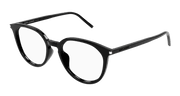 Saint Laurent SL 681/F Eyeglasses - Black / Transparent (001)