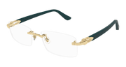 Cartier CT0287O Eyeglasses - Gold / Transparent (009)