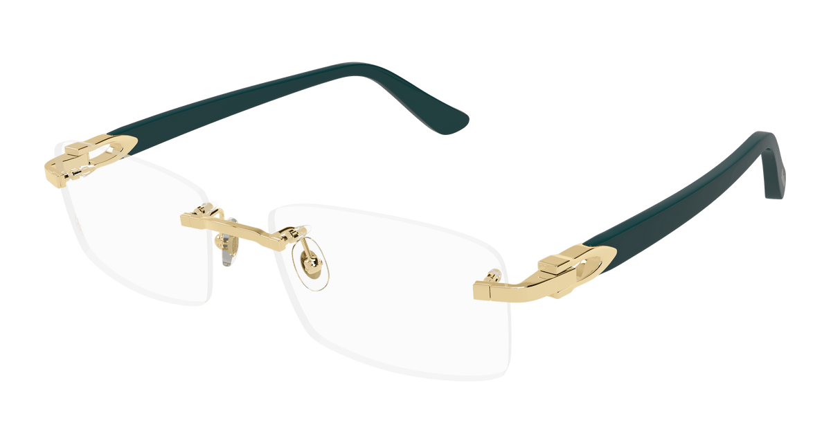 Cartier CT0287O Eyeglasses - Gold / Transparent (009)