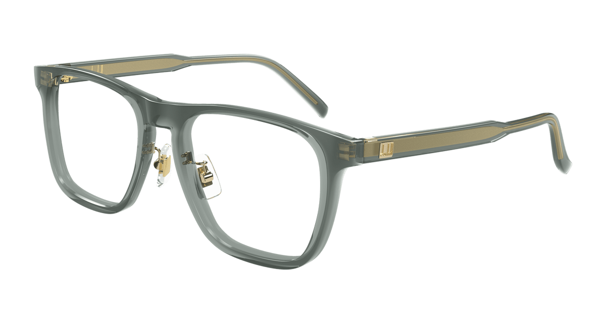 Dunhill DU0096OA Eyeglasses - Grey / Transparent (004)