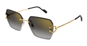 Cartier CT0466S Sunglasses - Gold / Grey (001)