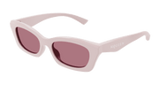 Alexander McQueen AM0474S Sunglasses - Pink / Red (005)