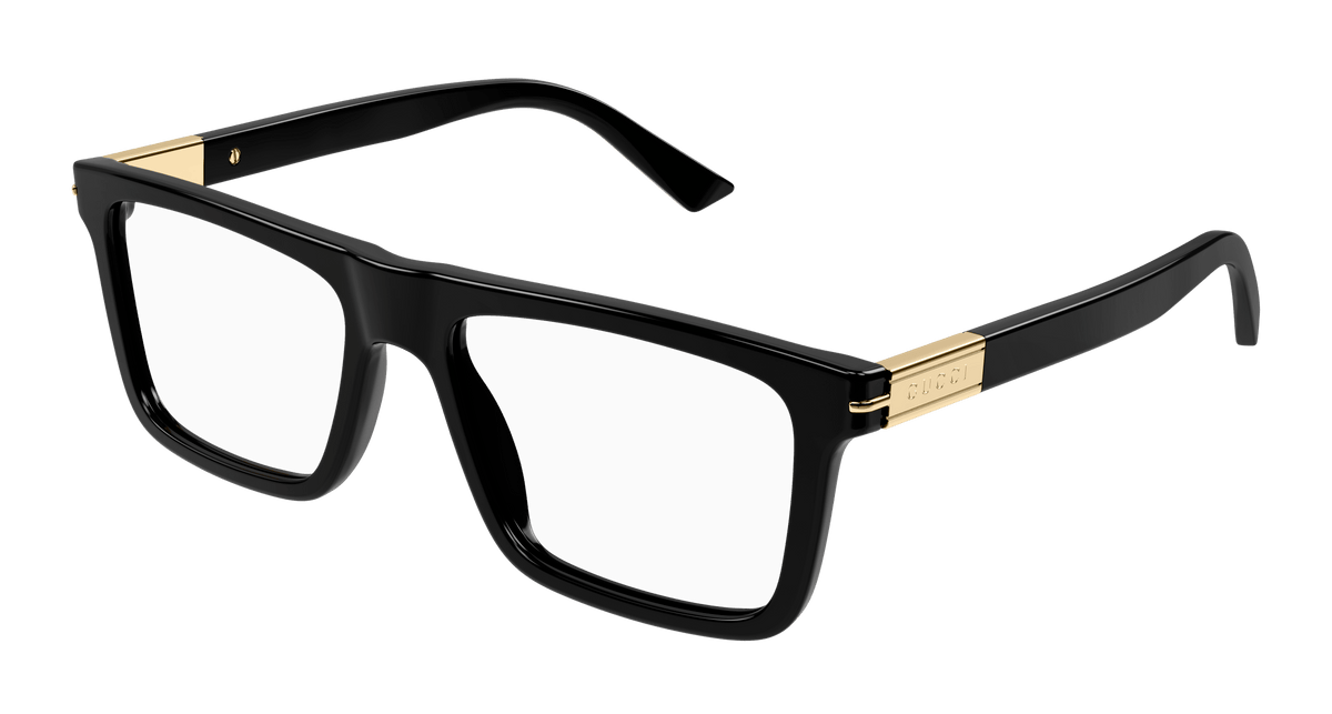 Gucci GG1504O Eyeglasses - Black / Transparent (005)