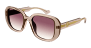 Gucci GG1557SK Sunglasses - Beige / Violet (006)