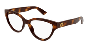 Gucci GG1581O Eyeglasses - Havana / Transparent (002)