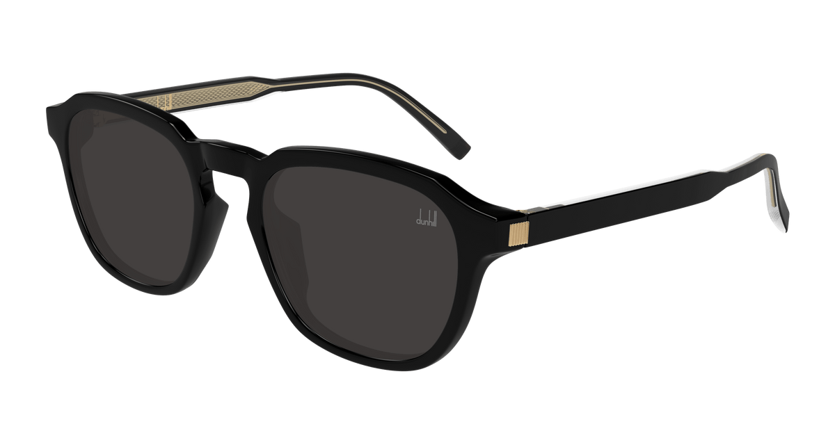 Dunhill DU0082SA Sunglasses - Black / Grey (001)