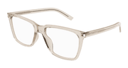 Saint Laurent SL 717 SLIM Eyeglasses - Beige / Transparent (004)