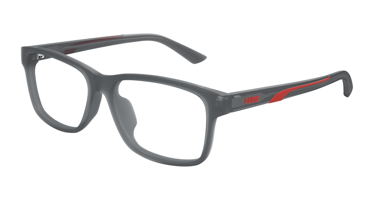 Puma PU0475OA Eyeglasses - Grey / Transparent (003)
