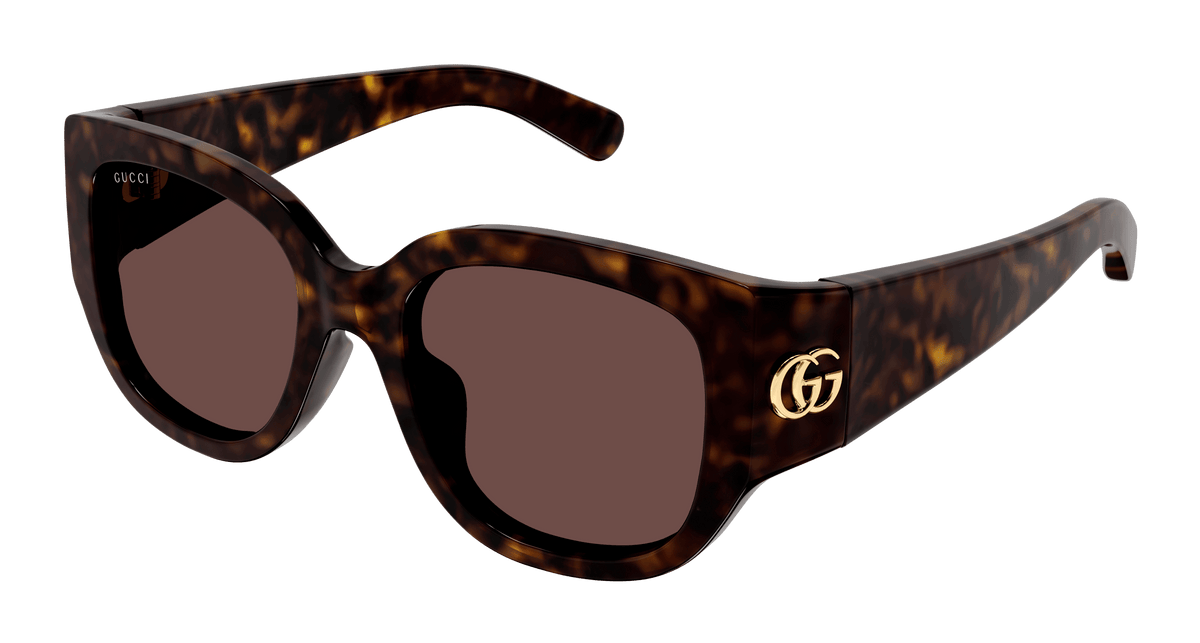 Gucci GG1599SA Sunglasses - Havana / Brown (002)