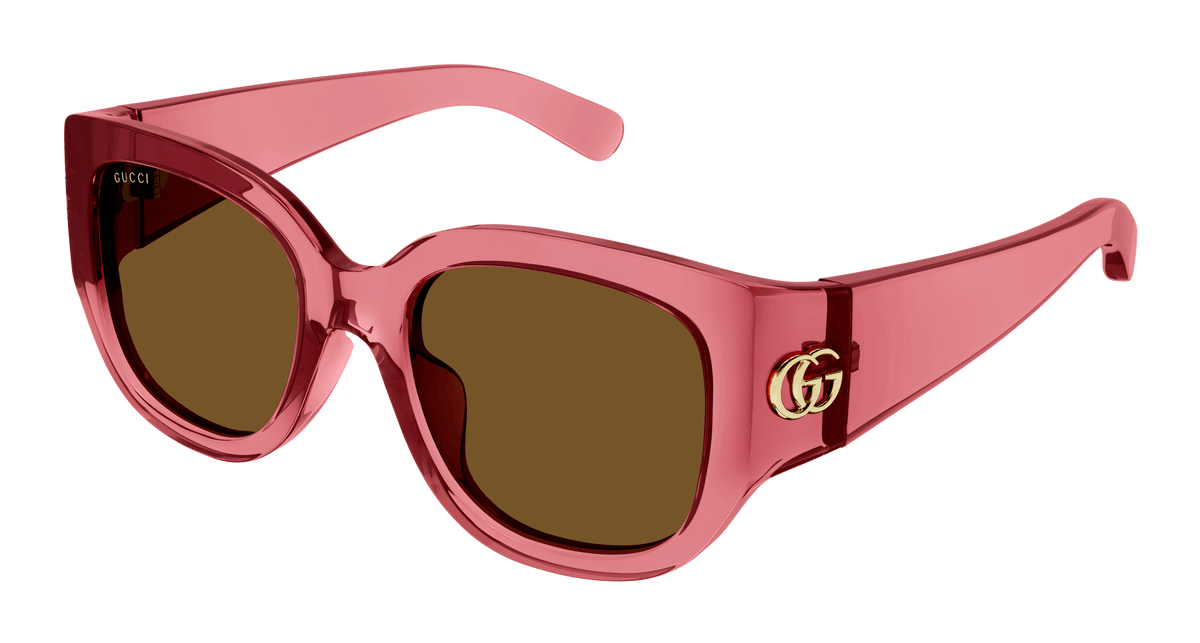 Gucci GG1599SA Sunglasses - Red / Brown (003)