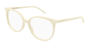 Saint Laurent SL 39 Eyeglasses - Ivory / Transparent (008)