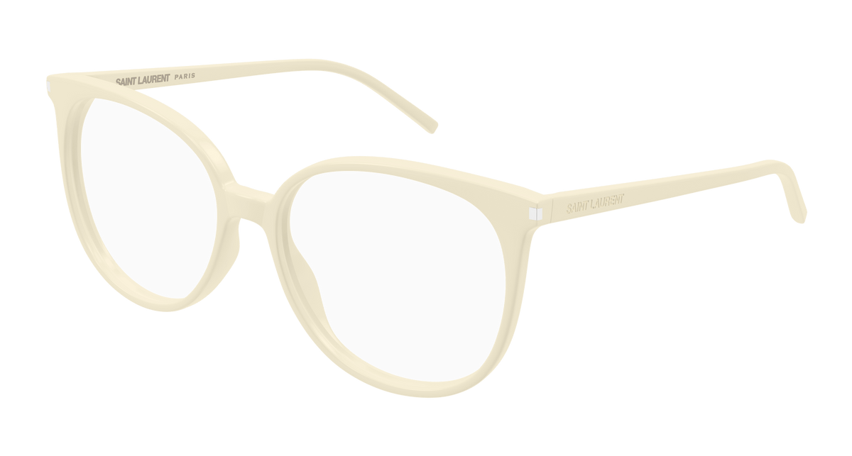 Saint Laurent SL 39 Eyeglasses - Ivory / Transparent (008)