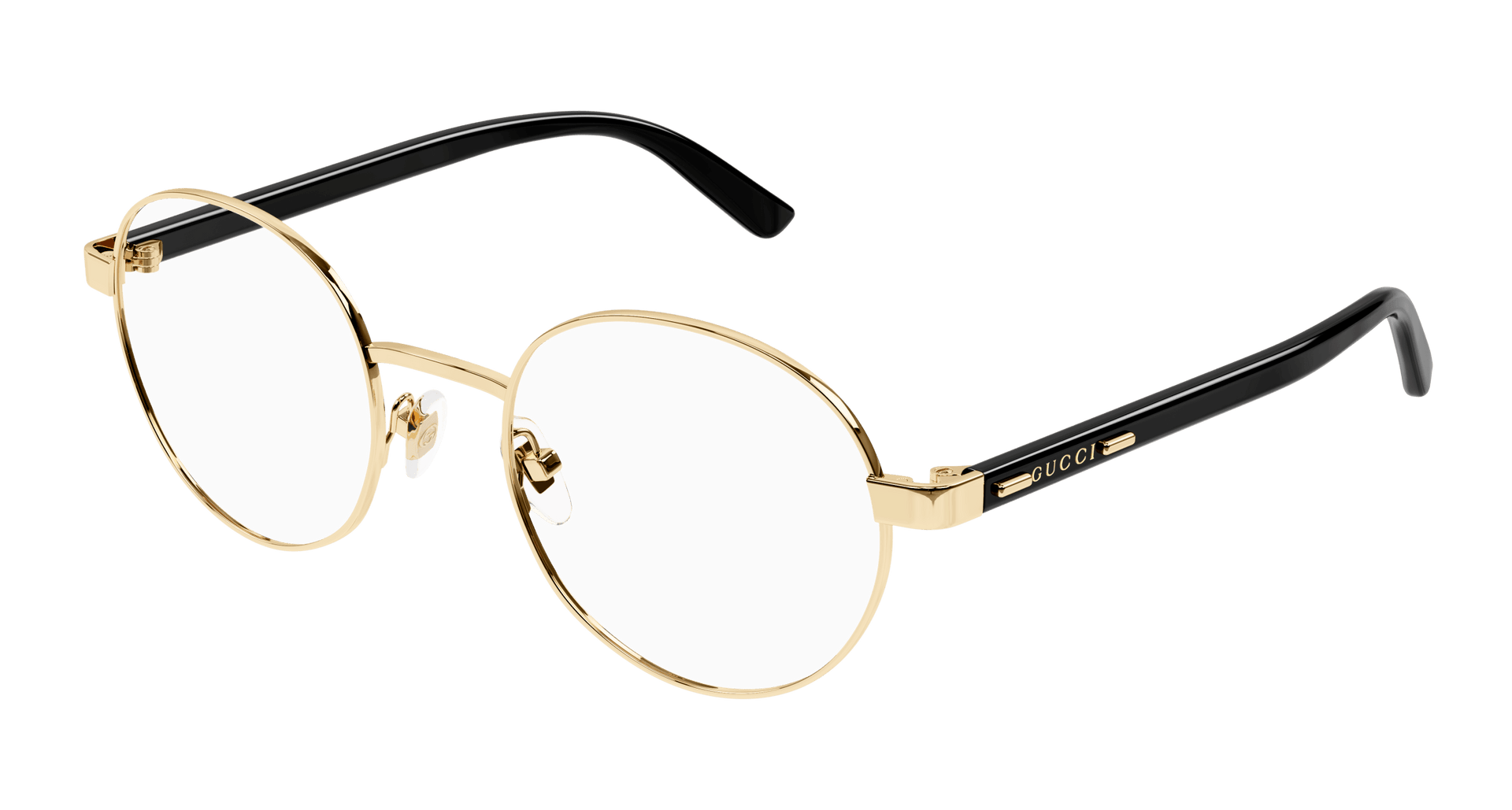 Gucci GG1585O Eyeglasses - Gold / Transparent (001)