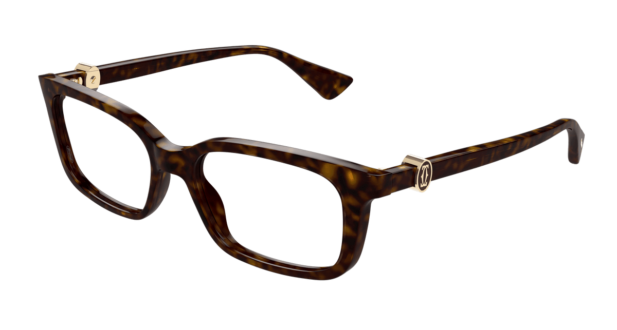 Cartier CT0525O Eyeglasses - Havana / Transparent (002)