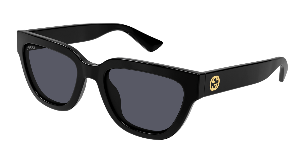Gucci GG1578S Sunglasses - Black / Grey (001)