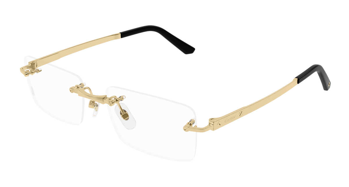 Cartier CT0511O Eyeglasses - Gold / Transparent (001)