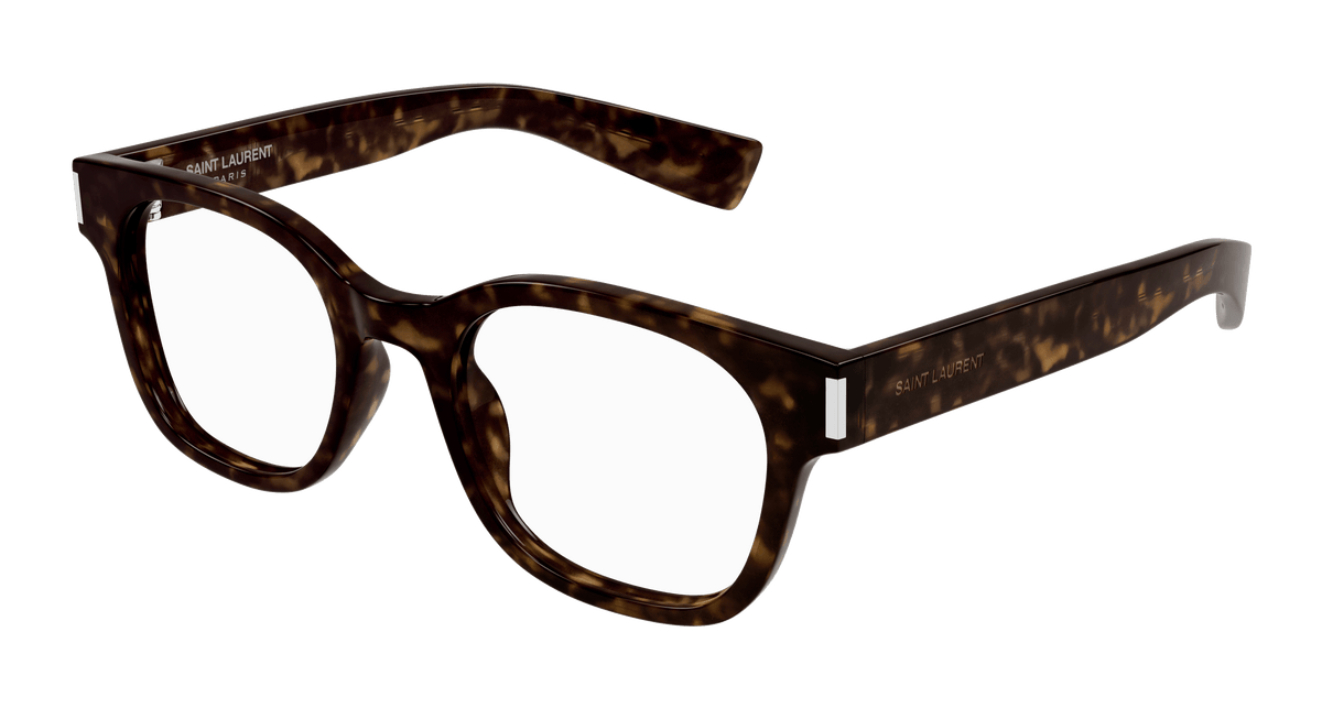 Saint Laurent SL 722 Eyeglasses - Havana / Transparent (003)
