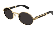 Cartier CT0464S Sunglasses - Gold / Grey (001)