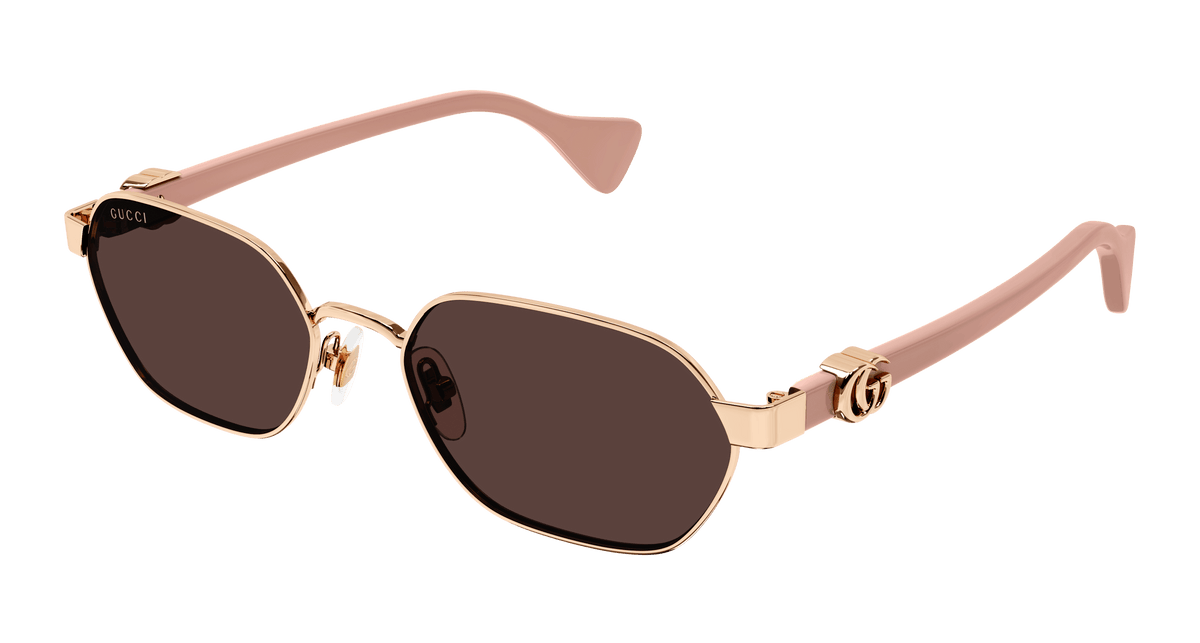 Gucci GG1593S Sunglasses - Gold / Violet (003)
