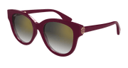 Cartier CT0506SA Sunglasses - Burgundy / Grey (003)