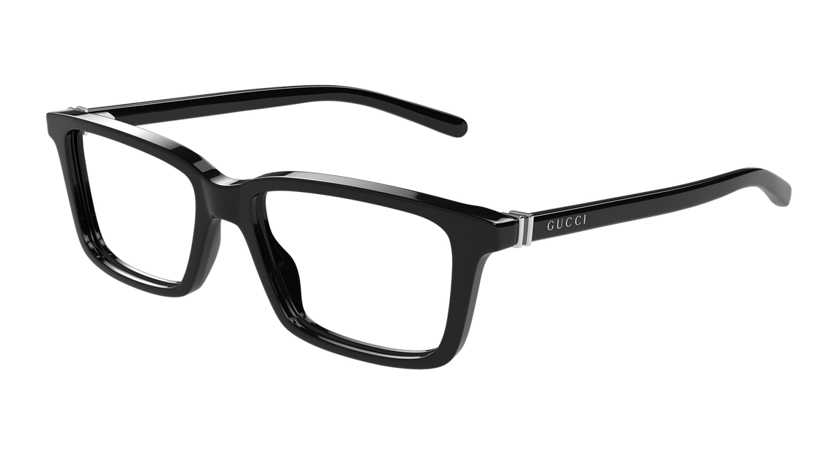 Gucci GG1672O Eyeglasses - Black / Transparent (001)