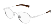 Saint Laurent SL 730 Eyeglasses - Silver / Transparent (002)