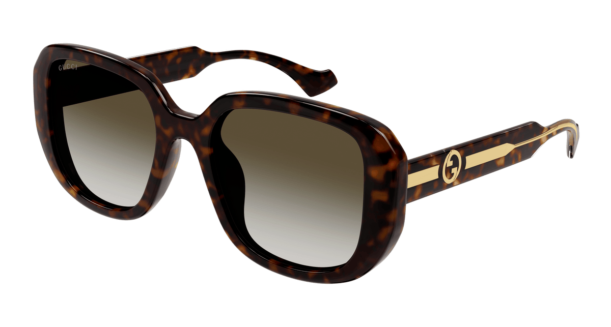 Gucci GG1557SK Sunglasses - Havana / Brown (002)