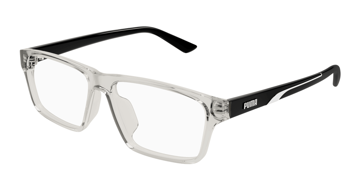 Puma PU0477OA Eyeglasses - Crystal / Transparent (004)
