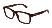 Alexander McQueen AM0486O Eyeglasses - Havana / Transparent (007)