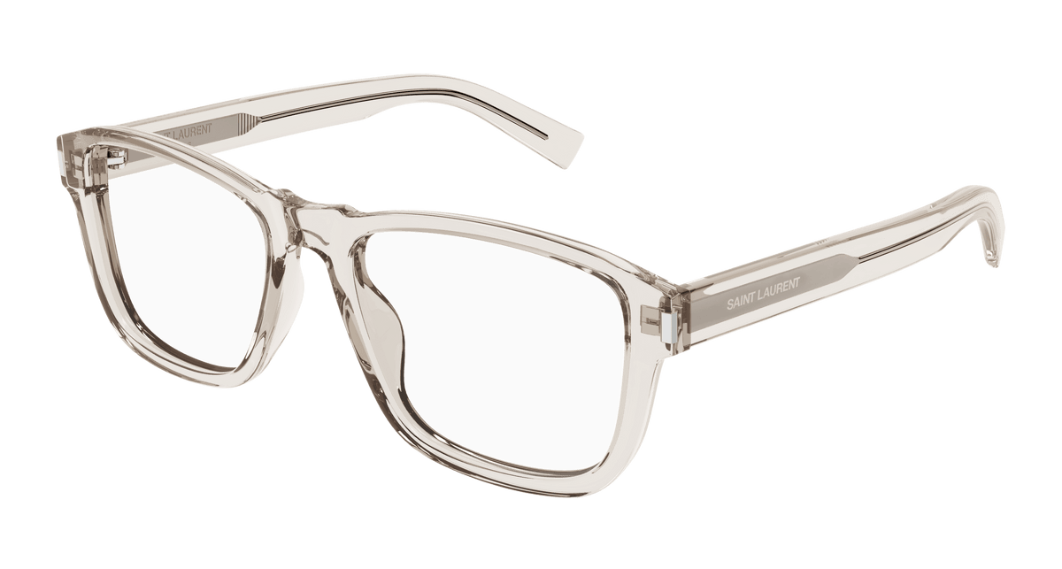 Saint Laurent SL 710 OPT Eyeglasses - Beige / Transparent (004)
