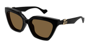 Gucci GG1542S Sunglasses - Black / Transparent (001)
