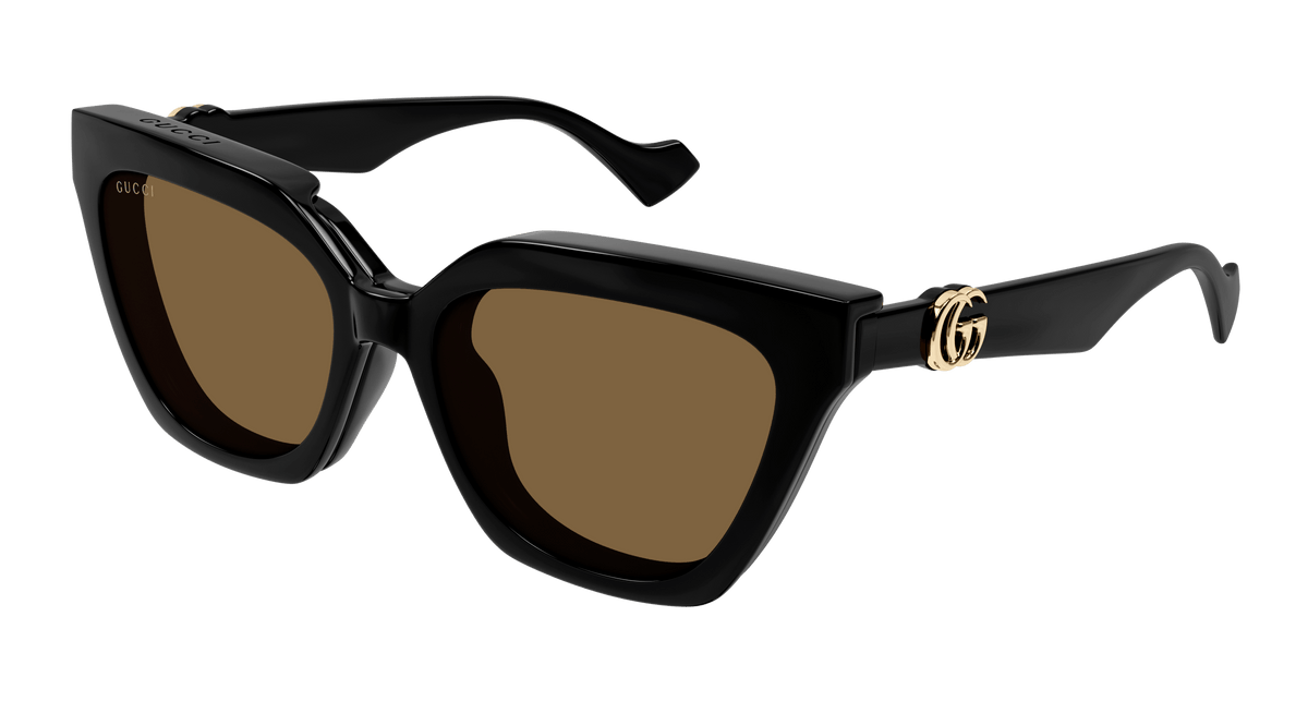 Gucci GG1542S Sunglasses - Black / Transparent (001)