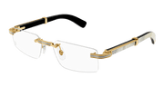 Cartier CT0485O Eyeglasses - Gold / Transparent (003)