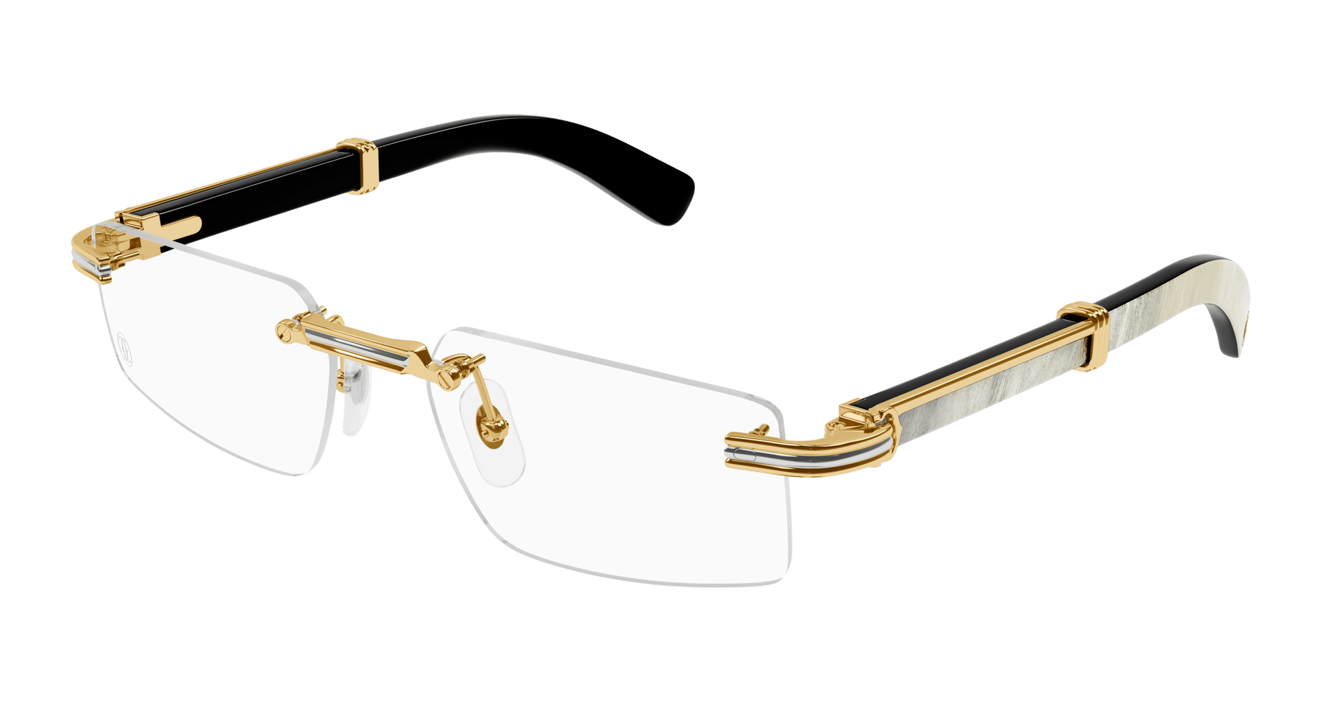 Cartier CT0485O Eyeglasses - Gold / Transparent (003)